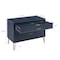 Manhattan Comfort 2-Piece DUMBO Standard 3-Drawer Dresser and DUMBO 2.0 Nightstand in Midnight Blue 2-DB02-MB - alternate 7